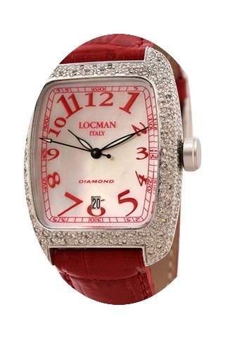 Locman Diamond Tonneau Mother of Pearl D...