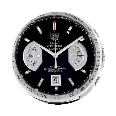TAG Heuer Grand Carrera Black Leather St...