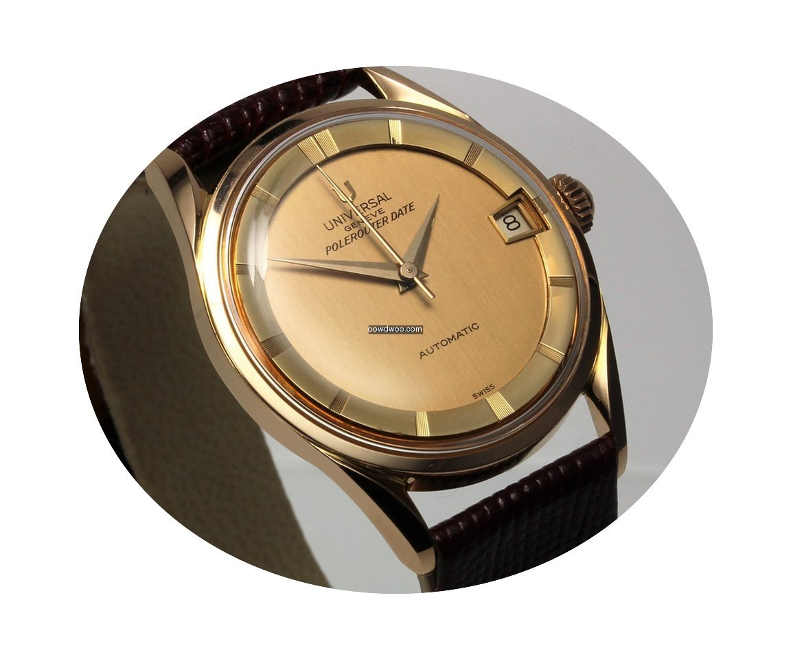 Universal Genève edler Polerouter Date ...