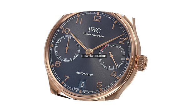 IWC Portogieser Automatic 7 Tage Gangres...