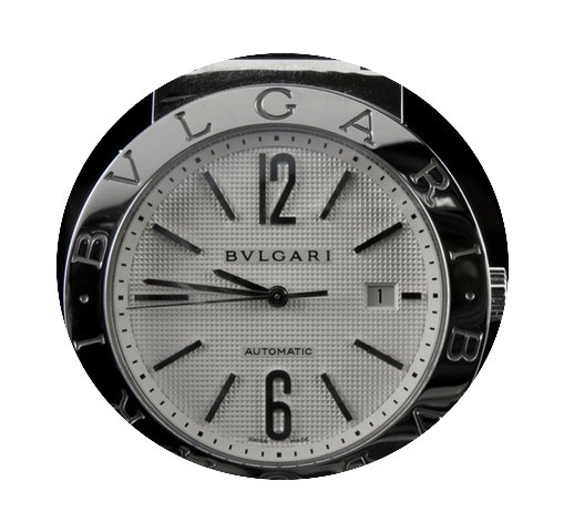Bulgari steel men size...