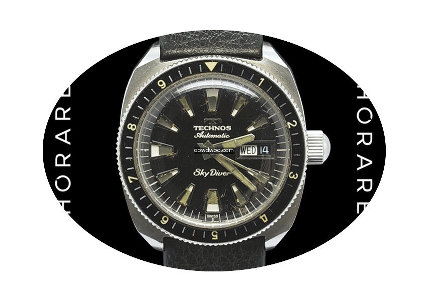 Technos Automatic Sky-Diver - Circa 1970...