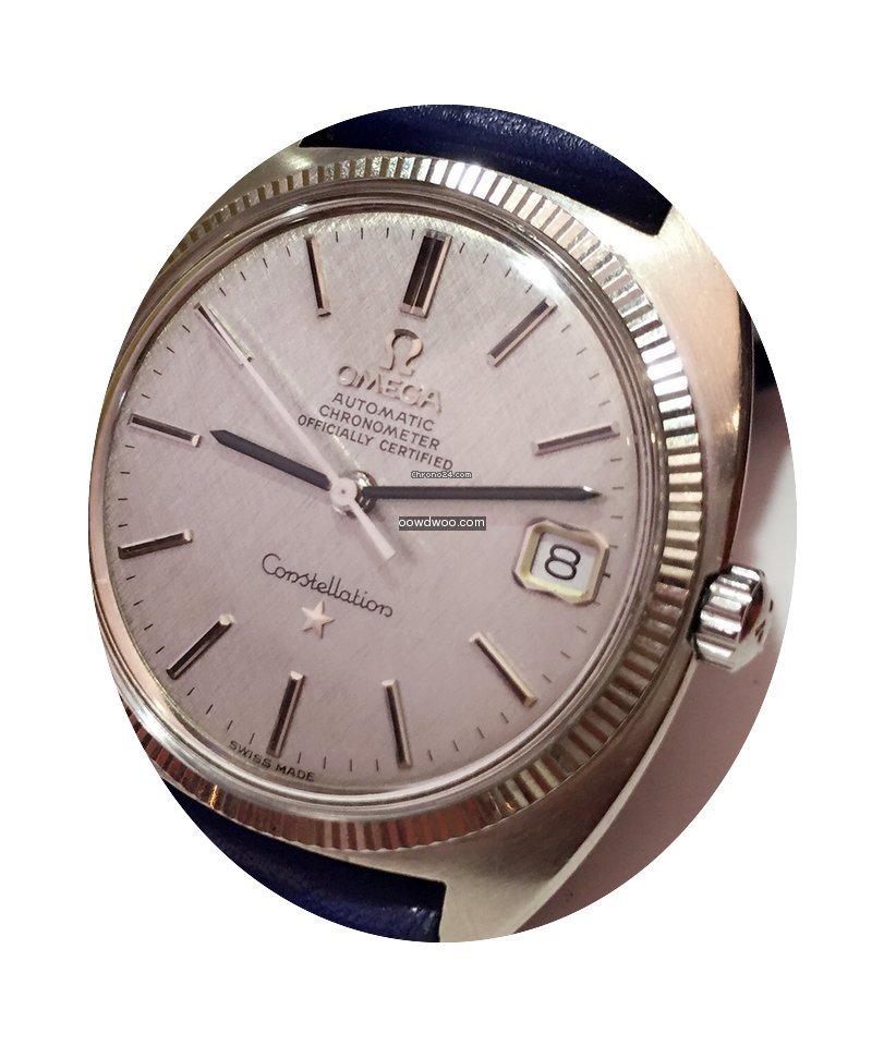 Omega Rare 18K White Gold Constellation ...