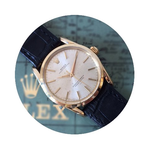 Rolex Bombay underline - Gold Vintage...