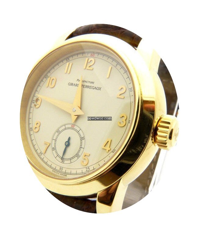 Girard Perregaux 18K Yellow Gold 8030 Fe...