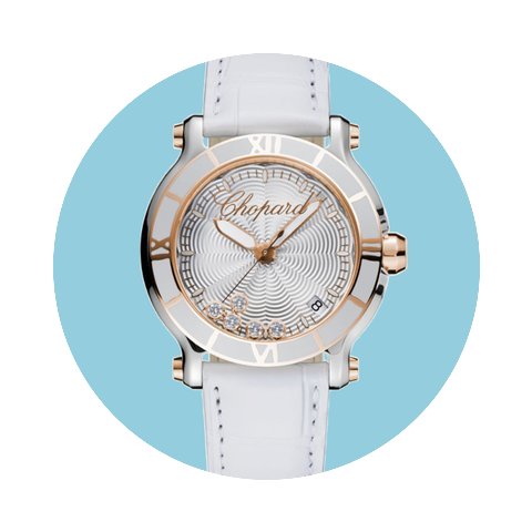 Chopard Happy Sport 36mm Stahl/Roségold...