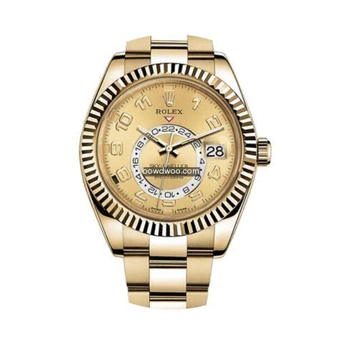 Rolex Sky-Dweller 42mm Yellow Gold 32693...