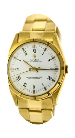 Rolex 18K Yellow Gold Oyster Perpetual, ...
