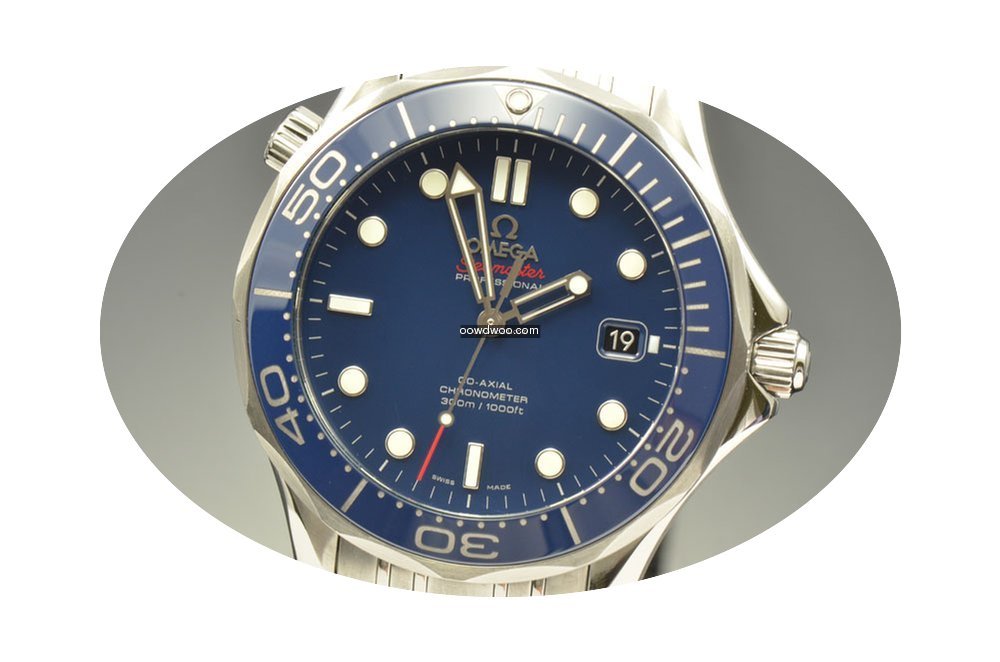 Omega Seamaster Diver Blue Ceramic Co-Ax...