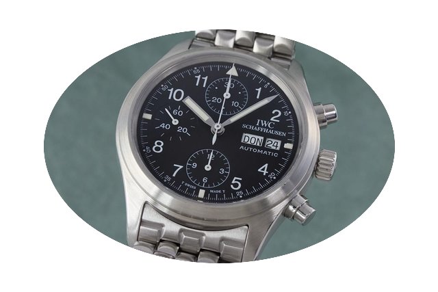 IWC Fliegerchronograph Day Date Anzeige ...