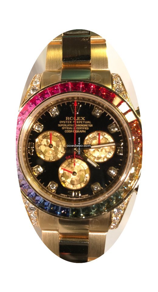 Rolex Daytona Rainbow Ref:116598RBOW...