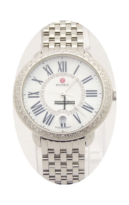 Michele Serein 16 Diamond & MOP Dial Lad...
