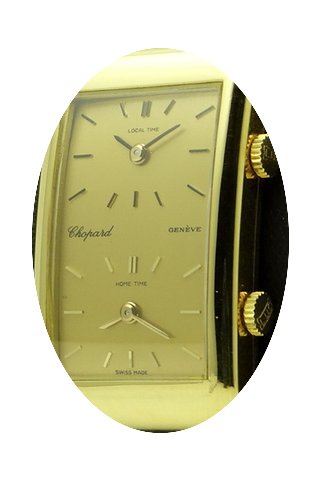 Chopard Dual Time Zone, 18 kt yellow gol...