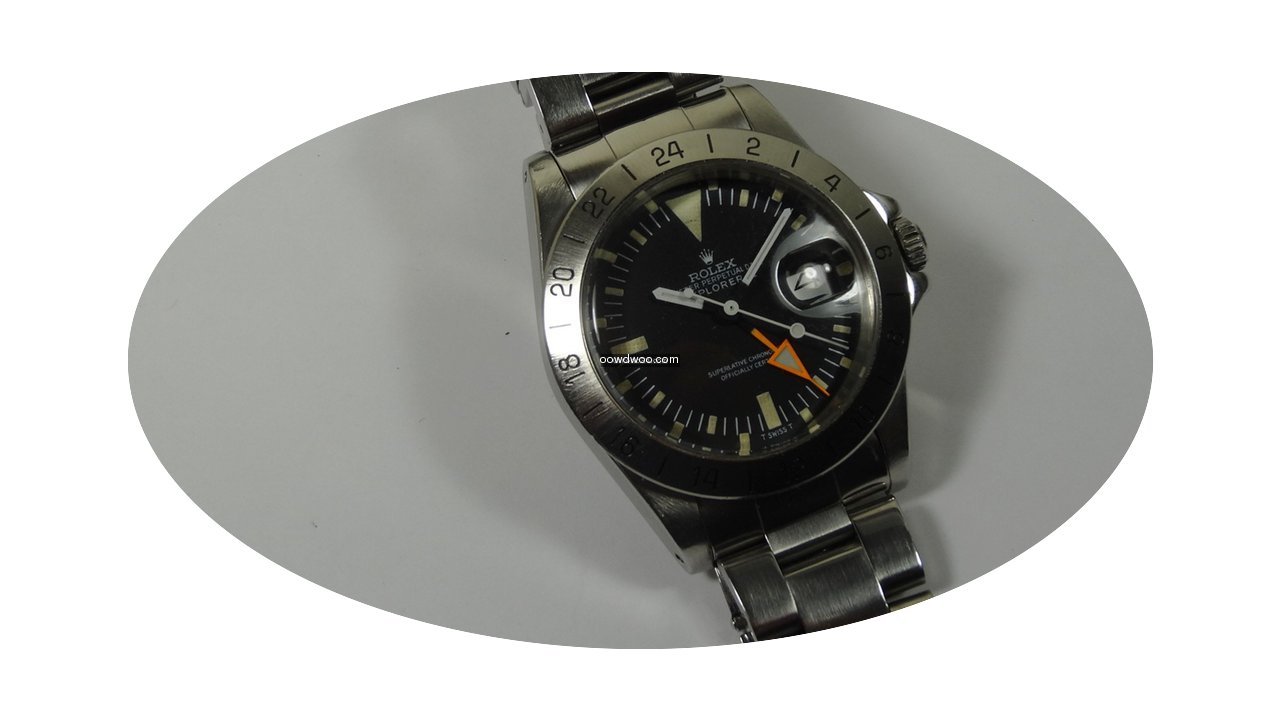 Rolex Explorer II, Steve McQueeen...