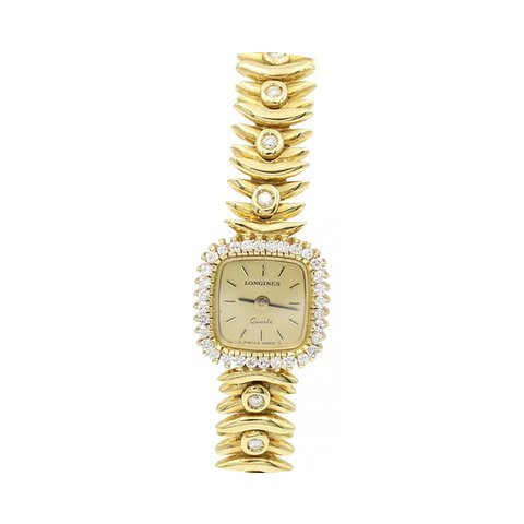 Longines Ladies Vintage Longines 18k Yel...