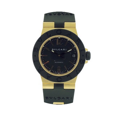 Bulgari Diagono Ladies Aluminum Yellow G...