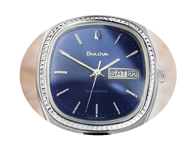 Bulova 6-261711 Vintage Rare Stainless S...