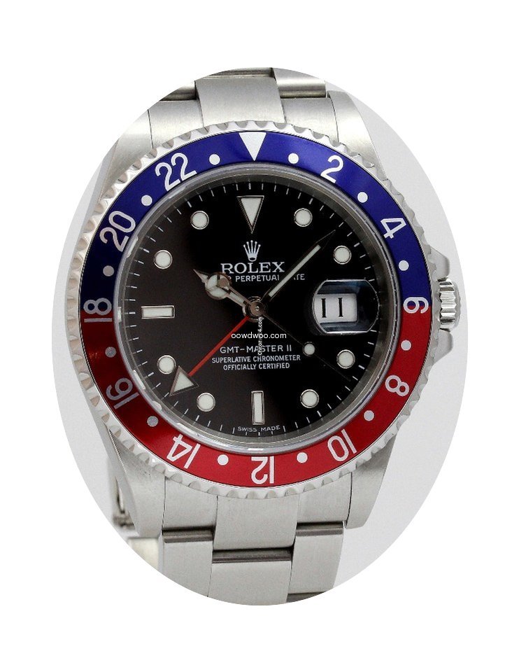 Rolex GMT Master II Serie M - 3186 - Sti...