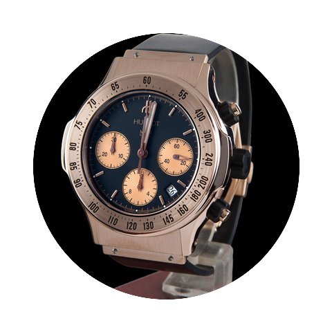 Hublot super b chronograph rose gold...