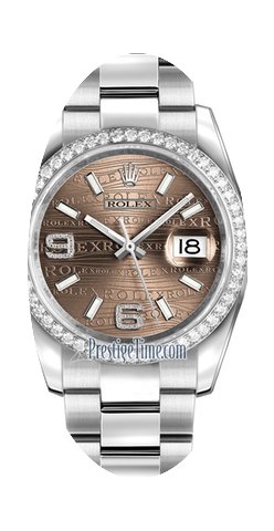 Rolex Datejust 36mm Stainless Steel Ladi...