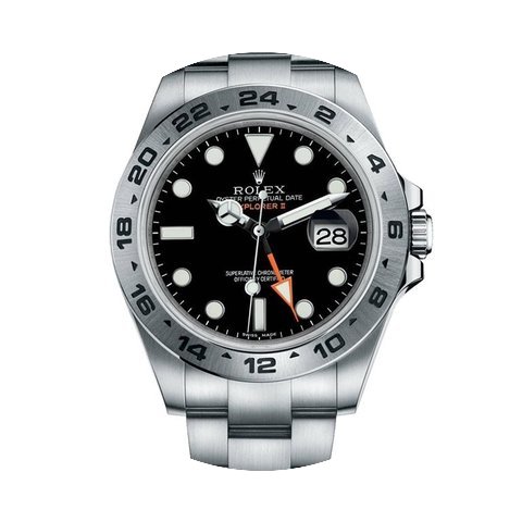 Rolex Explorer Explorer II Mens GMT Stee...