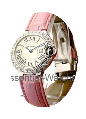 Cartier Ballon Bleu with Diamond Bezel S...