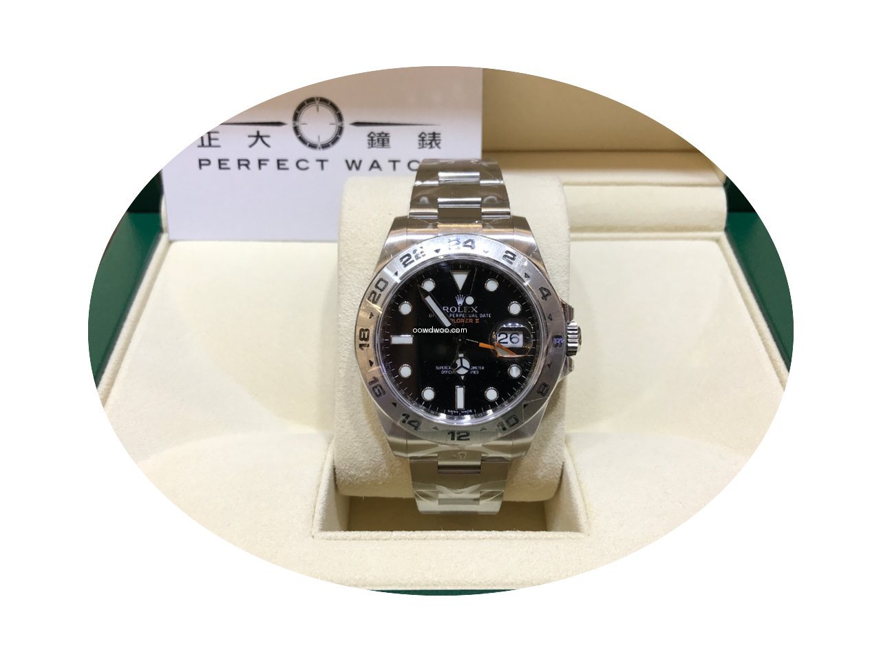 Rolex 216570BK Explorer II Black Dial 42...