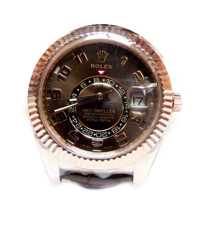 Rolex Sky-Dweller Watch, 42mm 18K pink g...