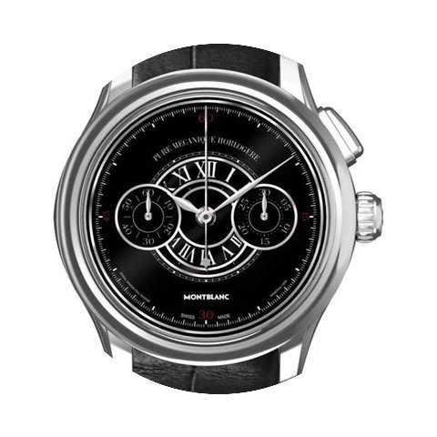 Montblanc Villeret 1858 Chronograph 41 m...
