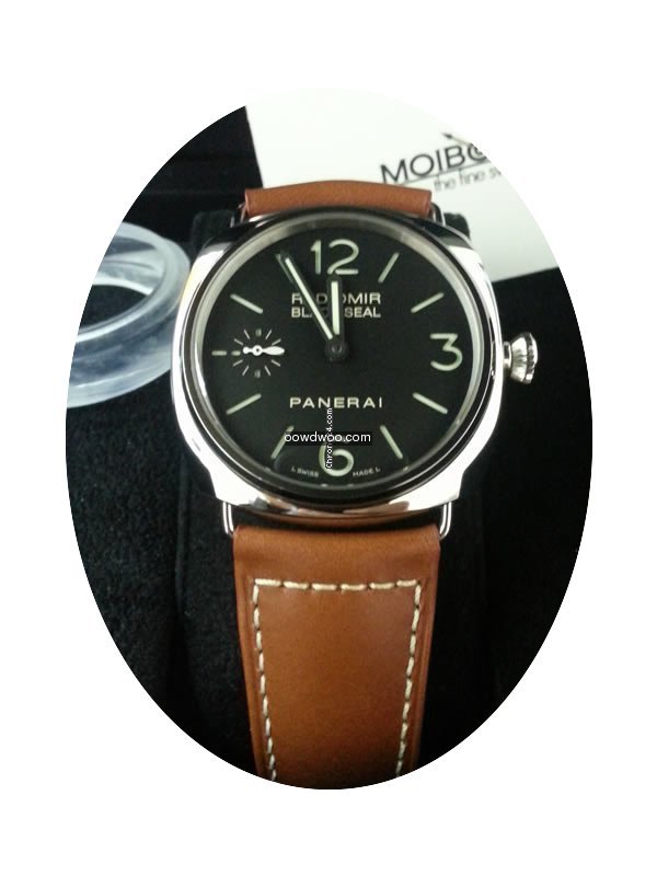 Panerai PAM183 Radiomir Black Seal 45mm ...