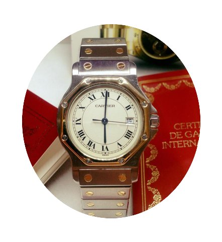 Cartier Santos Ronde Quartz 31mm...