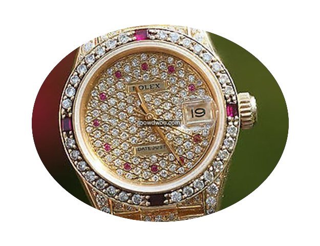 Rolex Ladies 18k Yellow Gold 69178 Presi...