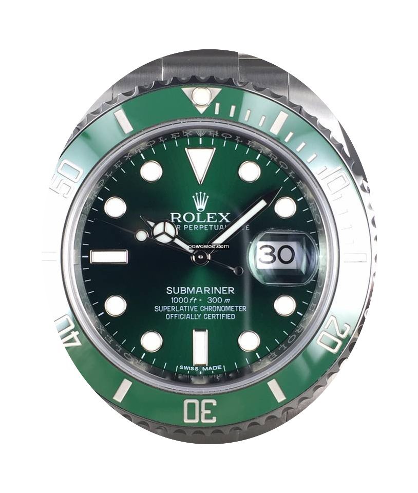 Rolex Submariner date Hulk ref:116610LV ...