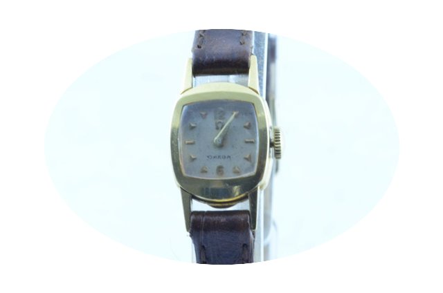 Omega Damen Uhr Handaufzug Vintage 15mm ...