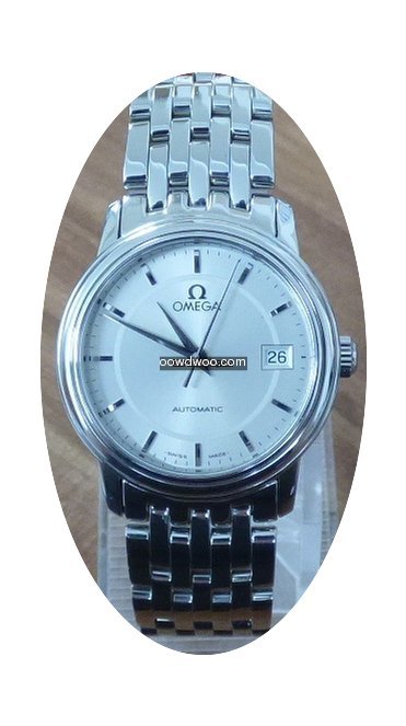 Omega De Ville Lady Stahl Automatik revi...
