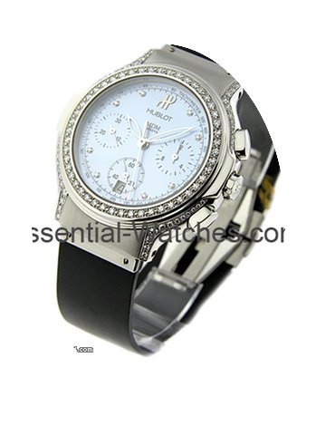 Hublot Elegant Chronograph in Steel with...