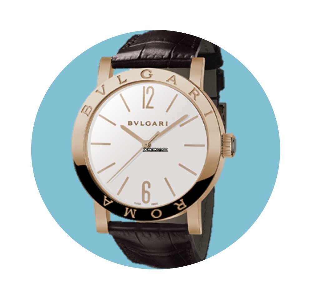 Bulgari BVLGARI ROMA Index weiß Roségo...