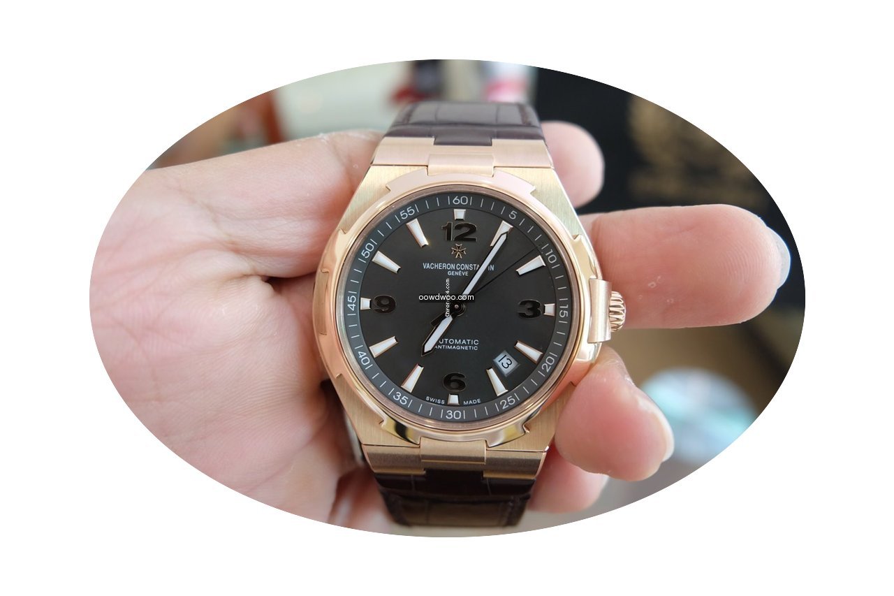 Vacheron Constantin overseas rose gold...
