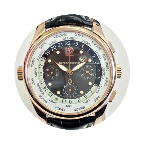 Girard Perregaux Worldtime Rosegold...