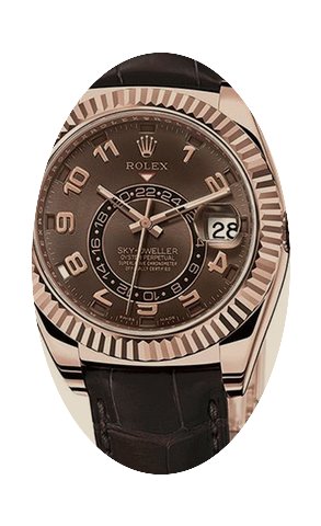 Rolex Oyster Sky-Dweller 42mm Everose Go...