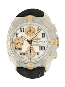 Breitling Cockpit acc-oro chrono SCAT/GA...