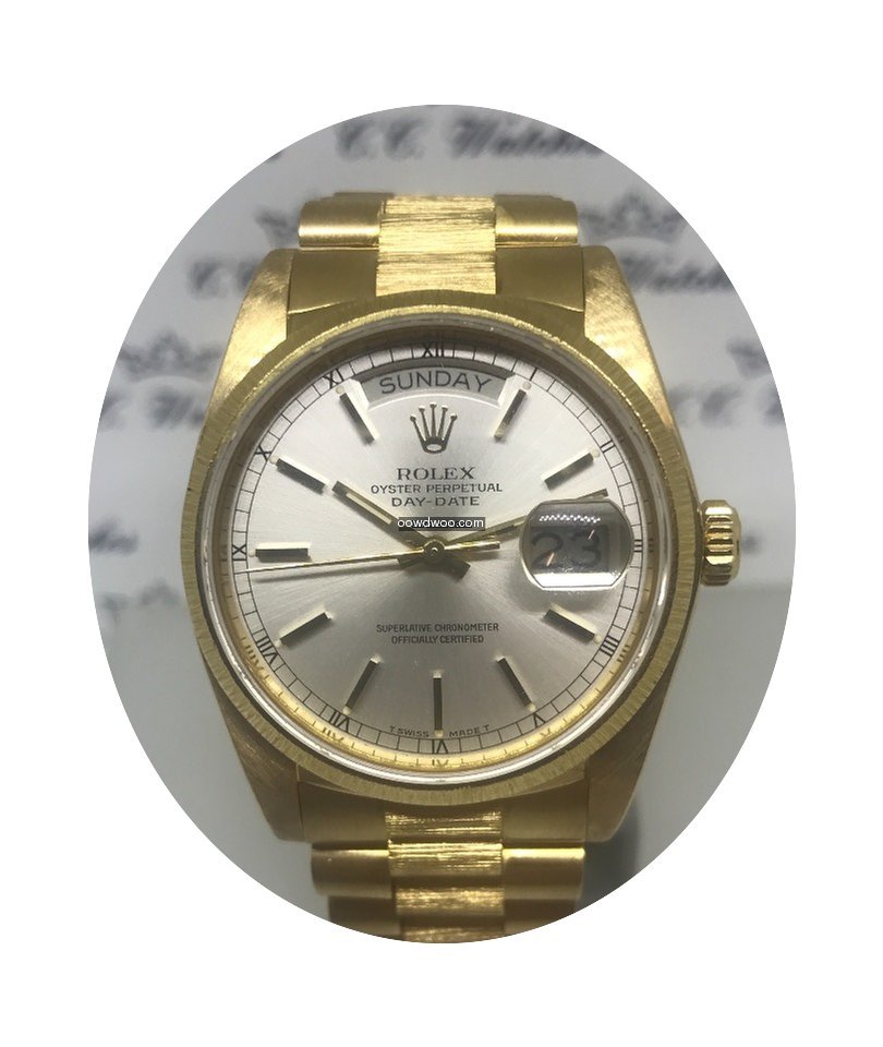 Rolex Day-Date 18078 Corteccia...