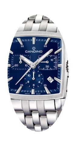 Candino Quadro C4374/G Herrenchronograph...