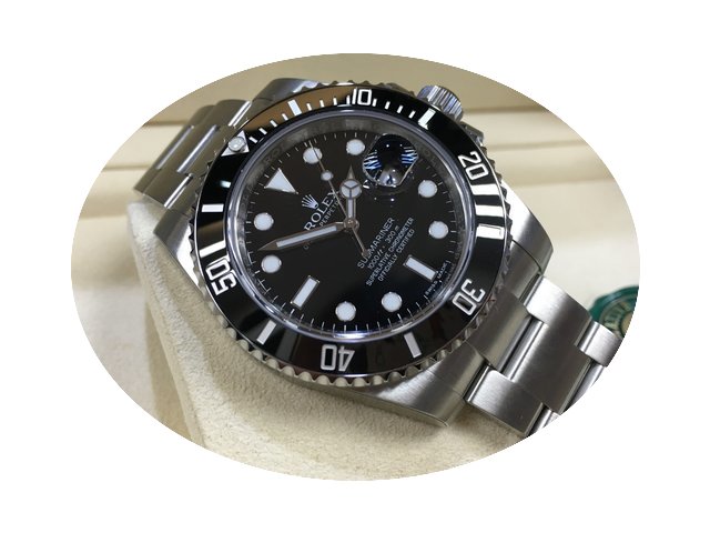 Rolex 116610LN Black Submariner Date Cer...