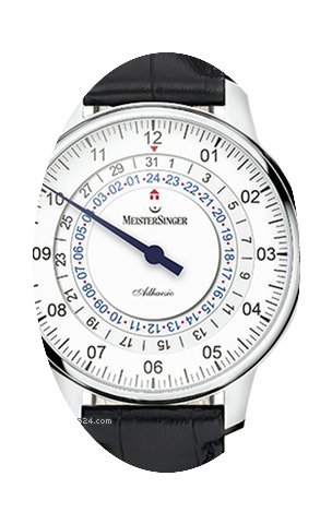 Meistersinger Adhaesio 43 mm AD901 White...