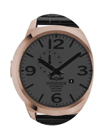 Haemmer HM-09 Nobles Herren Automatik 20...