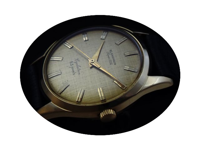 Blancpain Rare Vintage Cyclotron 18k Aut...