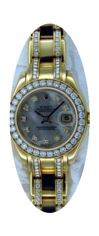 Rolex Ladies President Used Watch With D...
