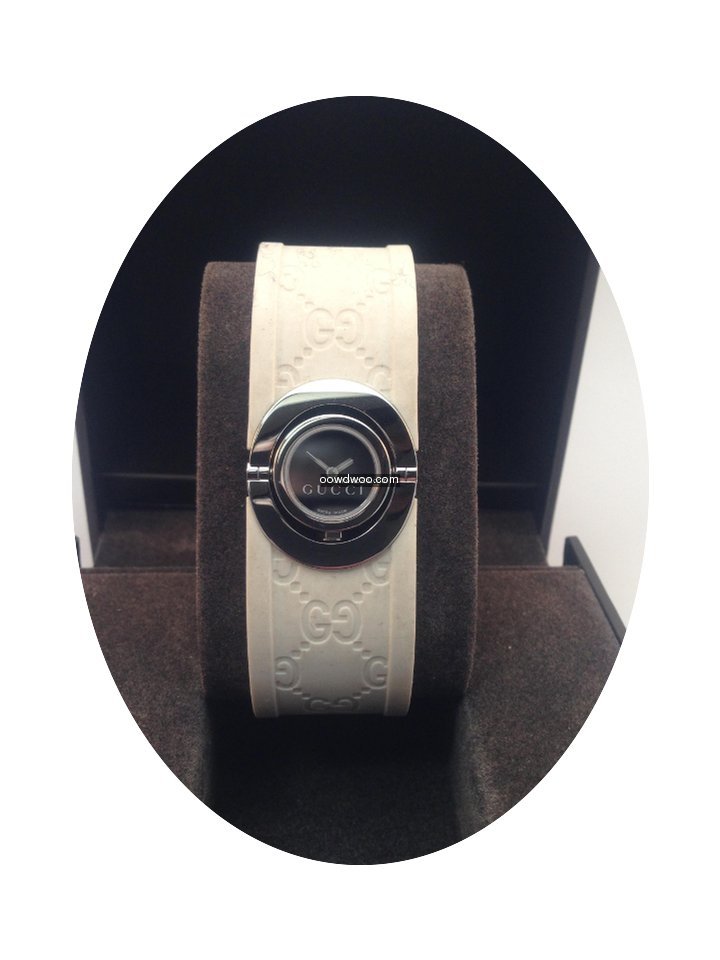 Gucci Twirl small White Rubber...