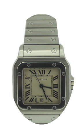 Cartier Santos Galbee Stainless Steel Wa...